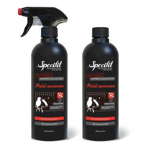 스페시핏 초강력 뿌리는 곰팡이 제거제 500ml 2개 + 건 1개