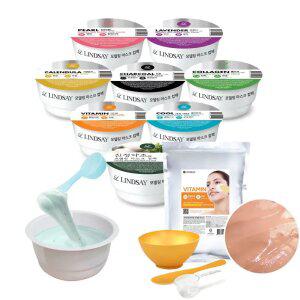 [4/2단 하루] 린제이 모델링팩 컵팩 6개 세트(티트리/비타민/콜라겐 등 6종)