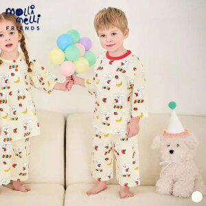 [몰리멜리프렌즈] 아삭아삭댕이7부실내상하복