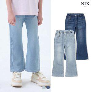 [NIXKIDS]여아) 저온스 M톤/ICE 워싱 풀밴딩 플레어 (FKAMCDF920P)