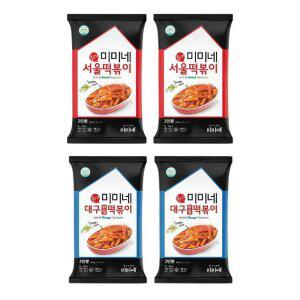 미미네 서울떡볶이 2봉 + 대구떡볶이 2봉 (8인분)