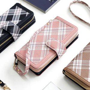 갤럭시 S26 울트라 플러스 BD 지퍼 다이어리 카드 지갑 가죽 스트랩 케이스