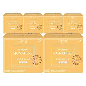 내츄럴코튼 [시그니처] 중형 12Px6팩