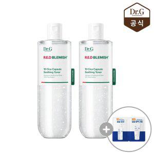 닥터지 레드 블레미쉬 10-시카 캡슐 수딩 토너 300ml 2개 + 배리어D 2열 샤쉐