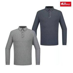 [레드페이스 본사] 남성 뉴멜란셔츠칼라티셔츠 REWMTSF23310