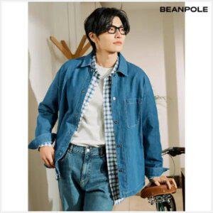 [빈폴] 아우터형 데님 셔츠 - 블루 (BC5164C81P)