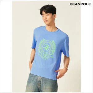 [빈폴]헤리티지 클럽 그래픽 라운드 티셔츠 스카이 블루 (BC5442C93Q)