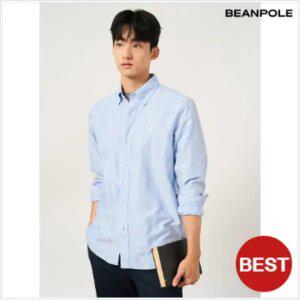 [빈폴] 옥스퍼드 변형 스트라이프 셔츠 스카이 블루 (BC5764C01Q)