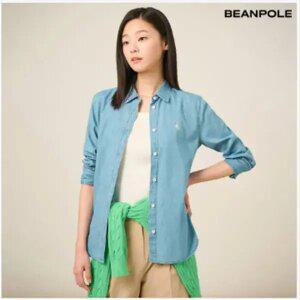 [빈폴레이디스] [Essential] 서머 데님 셔츠 - 스카이블루 (BF5464E02Q)