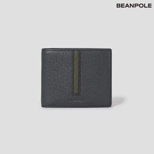 [빈폴ACC] 컬러블럭 반지갑 - 그레이(BE57A3M033)
