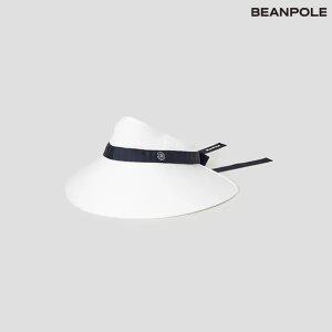 [빈폴ACC] 여성 와이드 썬바이저 - 화이트(BE588BA141)