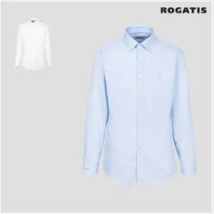 [로가디스] 텐셀 솔리드 레귤러핏 드레스 셔츠(2종 택1)