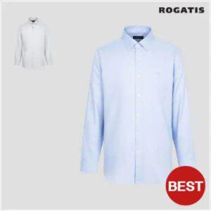 [로가디스] 텐셀 혼방 솔리드 라이크 레귤러핏 셔츠(2종 택1)