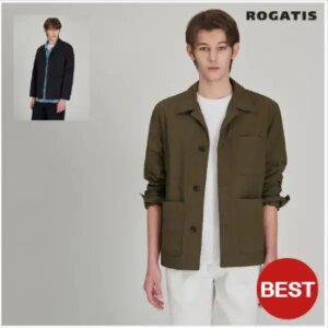 [로가디스] 경량 나일론 프렌치 워크 재킷 (2종 택1)