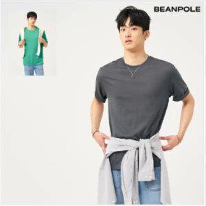 [빈폴] [BEANPOLEKNAP] 울 블렌드 반소매 라운드티 (2종 택1)
