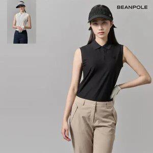 [빈폴골프] 여성 피케 슬리브리스 티셔츠 2종 택1(0001111212)