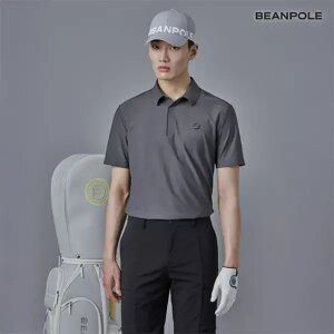 [빈폴골프] 남성 허니콤 반소매 티셔츠 - 애쉬(BJ5642B144)