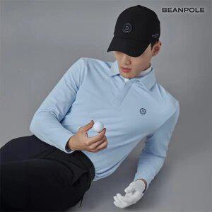 [빈폴골프] [Essential] 남성 기본 티셔츠 - 스카이 블루(BJ4X41B01Q)