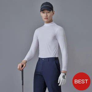 [빈폴골프] 남성 냉감 스트라이프 베이스레이어 - 화이트(BJ5441NB11)