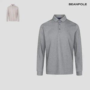 [빈폴골프] 남성 피케조직 긴소매 칼라넥 티셔츠 2종 택1(0001111228)