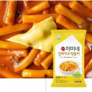 미미네 진짜치즈 떡볶이 480g (2인분) x 4봉