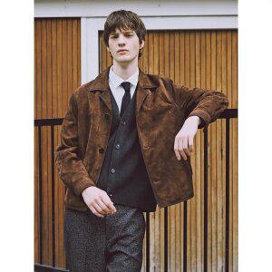 [로가디스] 울 혼방 레귤러 핏 라운드 가디건  애쉬 (RY575AP144)