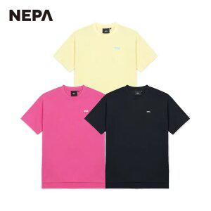 네파 여성 씨타 긴기장 반팔 라운드 티셔츠 (루즈핏) 7K45371