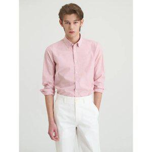 [로가디스] 스프링 마이크로 스트라이프 셔츠  오렌지 (RY5164P028)