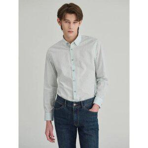 [로가디스] 스프링 스트라이프 셔츠  그린 (RY5164P01M)