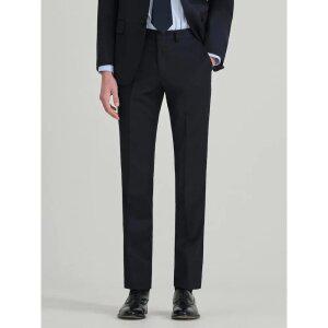 [로가디스] 울 솔리드 레귤러 핏 수트 팬츠  네이비 (RX5102P01R)