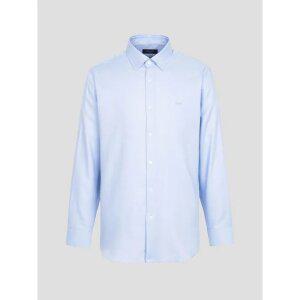 [로가디스] 텐셀 혼방 솔리드 라이크 레귤러핏 셔츠  블루 (MA4864RJ1P)