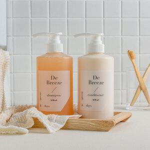 [헤어 SET] 먼스앤데이즈 디 브리즈(클린솝향) 퍼퓸케어 헤어 세트(샴푸 500ml + 컨디