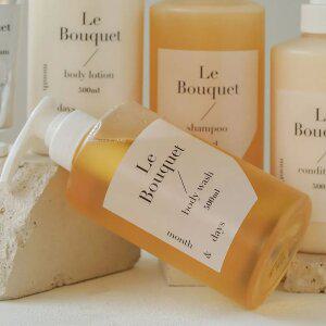 먼스앤데이즈 퍼퓸케어 르 부케(플로럴향) 바디워시 500ml