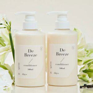 [컨디셔너 1+1] 먼스앤데이즈 디 브리즈(클린솝향) 퍼퓸케어 컨디셔너 500ml (총 1L)