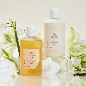 [바디SET] 먼스앤데이즈 퍼퓸케어 디 브리즈 클린솝향 (바디워시 300ml+바디로션 300m