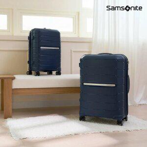[쌤소나이트][런칭가476,000] 수하물 기내용 2종세트 OC2LITE 캐리어 55/68 NAVY BLUE
