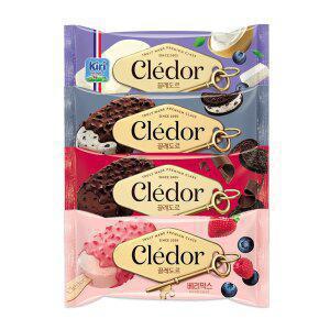 빙그레 끌레도르 바 아이스크림 24개 골라담기 / 베리믹스 쿠앤크 쿠키앤초코 크림치즈