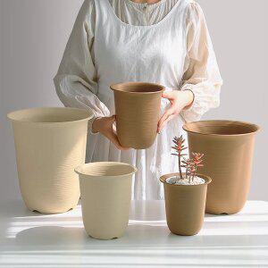 대형 플라스틱화분 베란다 텃밭 거실 인테리어 대형화분