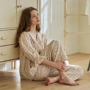 리제나 7부 투피스 크림옐로우 (40수)