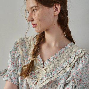 앤의 버찌 반팔 투피스 피치베이지 (40수)