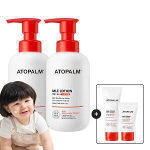아토팜 MLE 로션 300mlx2개+[증정]MLE크림30ml+MLE로션60ml