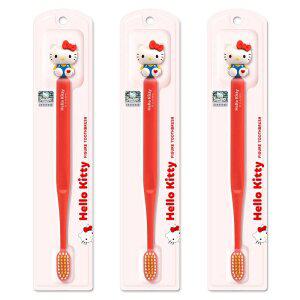 산리오 피규어 칫솔 6세이상 헬로키티 키즈 칫솔 3ea세트