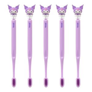 산리오 피규어 칫솔 6세이상 쿠로미 키즈 칫솔 5ea세트