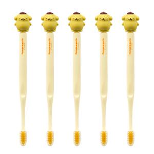 산리오 피규어 칫솔 6세이상 폼폼푸린 키즈 칫솔 5ea세트