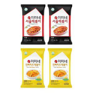 미미네 서울떡볶이 2봉 + 진짜치즈떡볶이 2봉 (8인분)