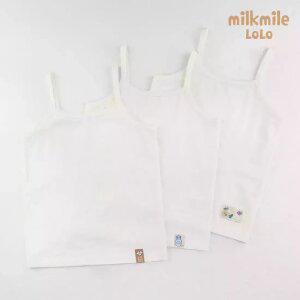 [밀크마일로로] 필수템여아끈런닝화이트3종세트