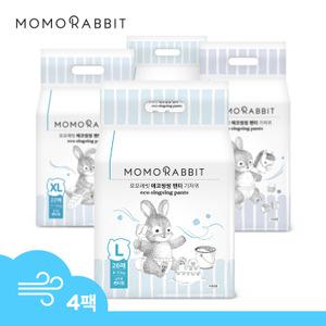 [모모래빗] 에코씽씽 팬티 기저귀 남아용 4팩 (여름기저귀 추천)
