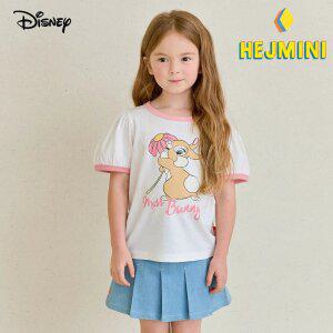 [헤이미니] [디즈니]미스버니 러블리뿜뿜배색티셔츠