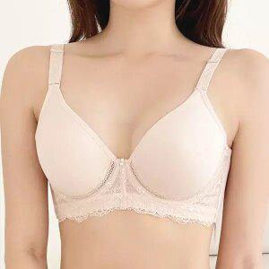 쏘로사떼 와이어 브라 브래지어 풀컵 빅사이즈 여성 여자 속옷 DBR1505