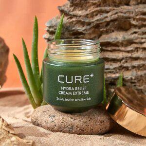 [10%] 김정문알로에 큐어 하이드라 릴리프 4X 크림 익스트림 50g 2개